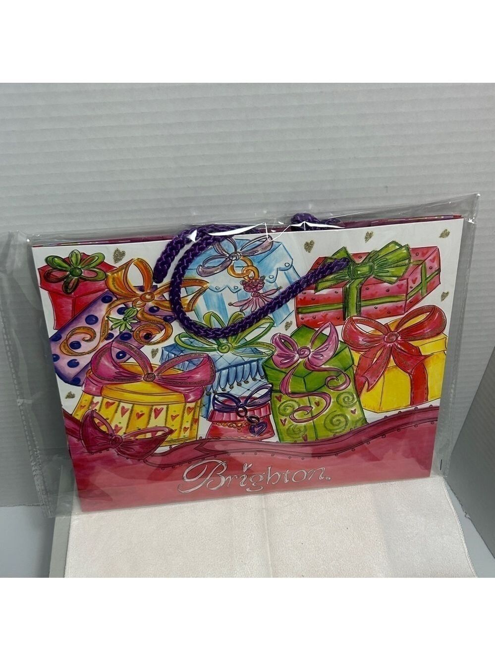Brighton Gift Bag Lot of 3, 1 New, 2 Pre-owned - Picture 4 of 11